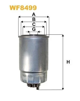 WIX Fuel Filter WF8499 - image 2
