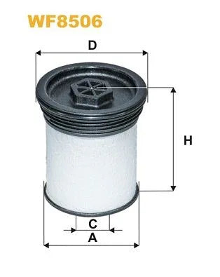 WIX Fuel Filter WF8506 - image 2