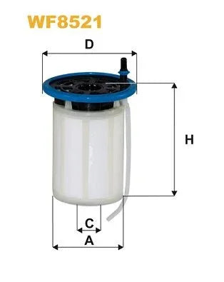 WIX Fuel Filter WF8521 - image 2