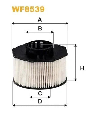WIX Fuel Filter WF8539 - image 2