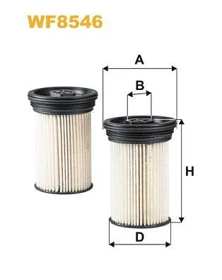 WIX Fuel Filter WF8546 - image 2