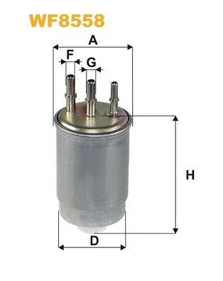 WIX Fuel Filter WF8558 - image 2