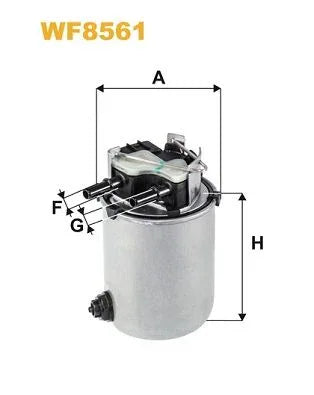 WIX Fuel Filter WF8561 - image 2