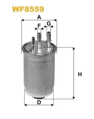 WIX Fuel Filter WF8569 - image 2