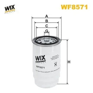 WIX Fuel Filter WF8571 - image 2