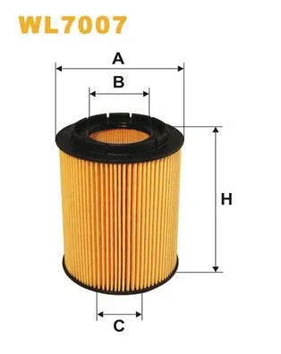 Wix Oil Filter WL7007 - tradevehicleparts.co.uk
