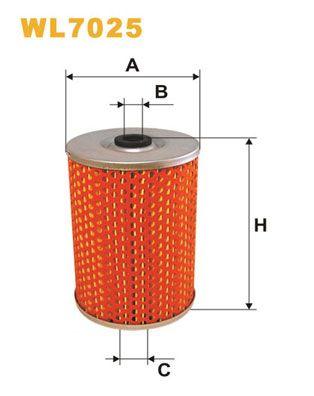 Wix Oil Filter WL7025 - tradevehicleparts.co.uk