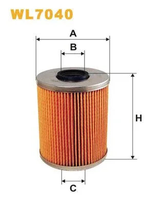 Wix Oil Filter WL7040 - tradevehicleparts.co.uk