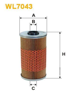 Wix Oil Filter WL7043 - tradevehicleparts.co.uk