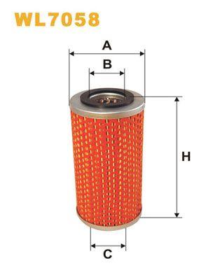 Wix Oil Filter WL7058 - tradevehicleparts.co.uk