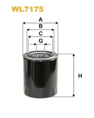 Wix Oil Filter WL7175 - tradevehicleparts.co.uk
