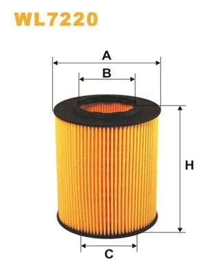 Wix Oil Filter WL7220 - tradevehicleparts.co.uk