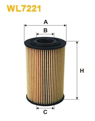 Wix Oil Filter WL7221 - tradevehicleparts.co.uk
