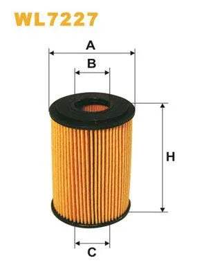 Wix Oil Filter WL7227 - tradevehicleparts.co.uk