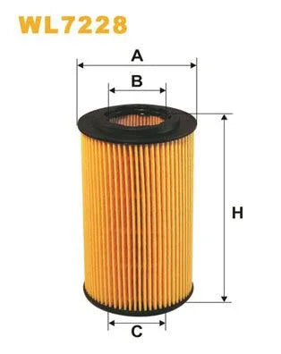Wix Oil Filter WL7228 - tradevehicleparts.co.uk