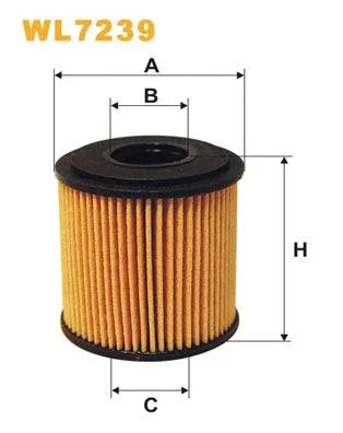 Wix Oil Filter WL7239 - tradevehicleparts.co.uk