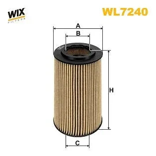 Wix Oil Filter WL7240 - tradevehicleparts.co.uk