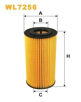 Wix Oil Filter WL7256 - tradevehicleparts.co.uk