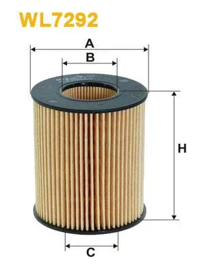 Wix Oil Filter WL7292 - tradevehicleparts.co.uk