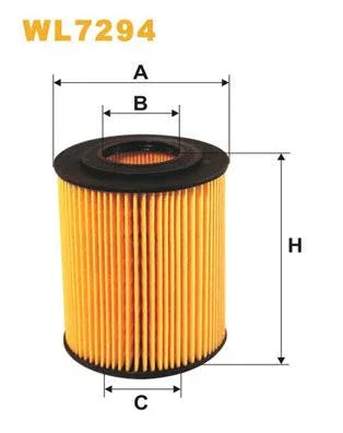 Wix Oil Filter WL7294 - tradevehicleparts.co.uk