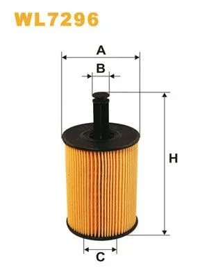 Wix Oil Filter WL7296 - tradevehicleparts.co.uk