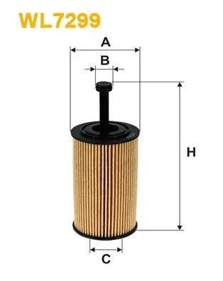 Wix Oil Filter WL7299 - tradevehicleparts.co.uk