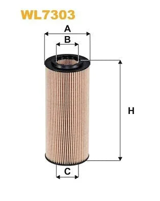 Wix Oil Filter WL7303 - tradevehicleparts.co.uk