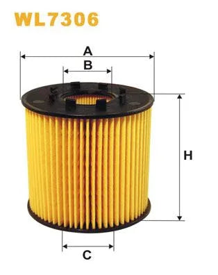 Wix Oil Filter WL7306 - tradevehicleparts.co.uk