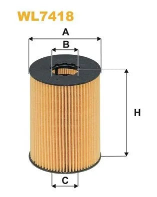 Wix Oil Filter WL7418 - tradevehicleparts.co.uk