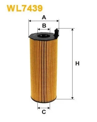 Wix Oil Filter WL7439 - tradevehicleparts.co.uk