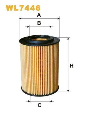 Wix Oil Filter WL7446 - tradevehicleparts.co.uk
