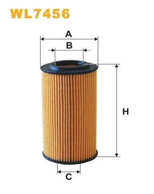 Wix Oil Filter WL7456 - tradevehicleparts.co.uk