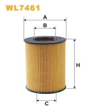 Wix Oil Filter WL7461 - tradevehicleparts.co.uk