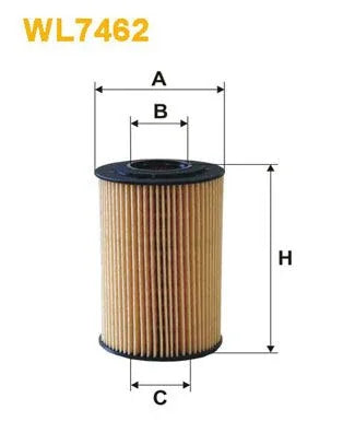 Wix Oil Filter WL7462 - tradevehicleparts.co.uk