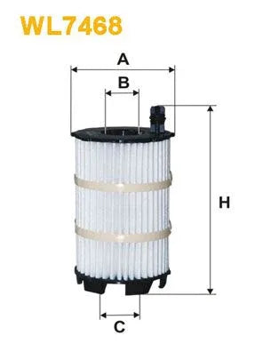 Wix Oil Filter WL7468 - tradevehicleparts.co.uk