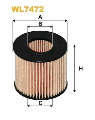 Wix Oil Filter WL7472 - tradevehicleparts.co.uk