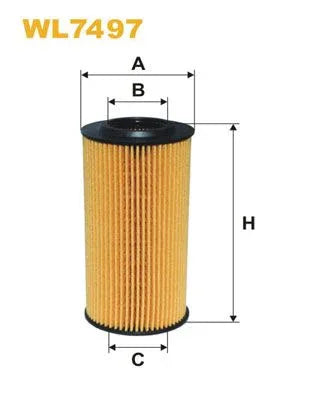 Wix Oil Filter WL7497 - tradevehicleparts.co.uk