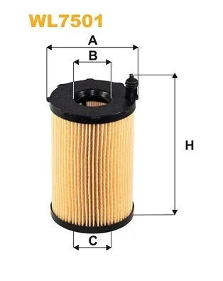Wix Oil Filter WL7501 - tradevehicleparts.co.uk