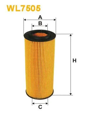 Wix Oil Filter WL7505 - tradevehicleparts.co.uk