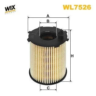Wix Oil Filter WL7526 - tradevehicleparts.co.uk