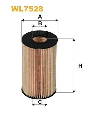 Wix Oil Filter WL7528 - tradevehicleparts.co.uk