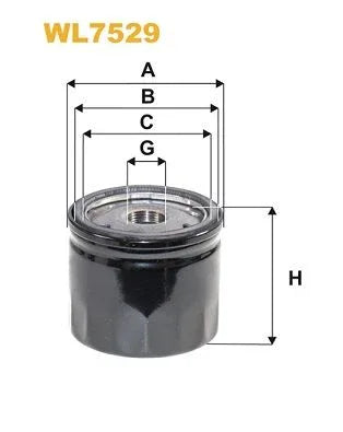 Wix Oil Filter WL7529 - tradevehicleparts.co.uk