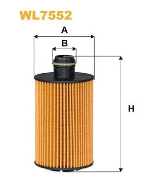 Wix Oil Filter WL7552 - tradevehicleparts.co.uk