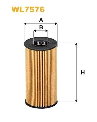 Wix Oil Filter WL7576 - tradevehicleparts.co.uk