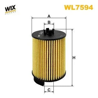 Wix Oil Filter WL7594 - tradevehicleparts.co.uk