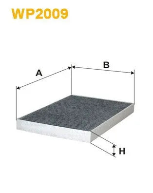 Wix Cabin Filter WP2009 - tradevehicleparts.co.uk