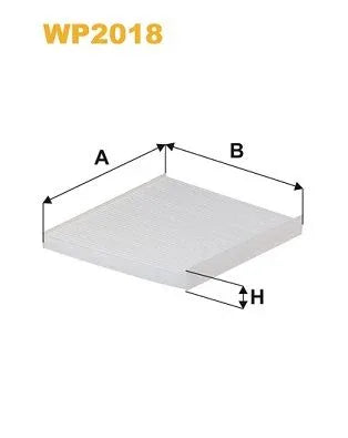 Wix Cabin Filter WP2018 - tradevehicleparts.co.uk