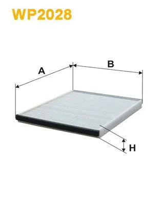 Wix Cabin Filter WP2028 - tradevehicleparts.co.uk