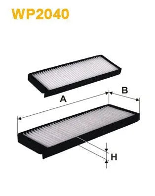 Wix Cabin Filter WP2040 - tradevehicleparts.co.uk