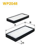 WIX Cabin Filters Cabin Filter WP2048 thumbnail